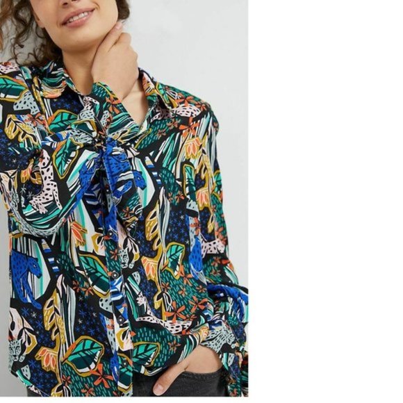 Anthropologie Masha Volnova Carmiel ButtondoWN - Picture 4 of 12
